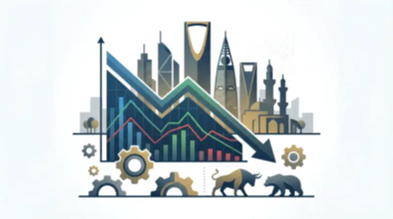 تراجع مؤشر تداول السعودية الرئيسي 152 نقطة بتداولات 5.5 مليار ريال