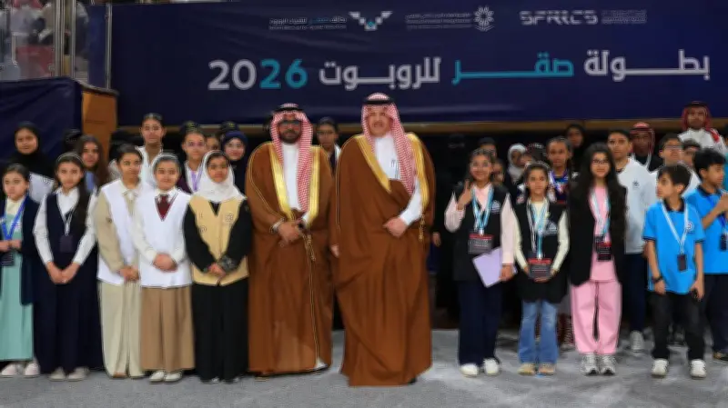 اختتام بطولة صقر للروبوت 2026 في المدينة المنورة بمشاركة 217 فريقاً وتكريم الفائزين