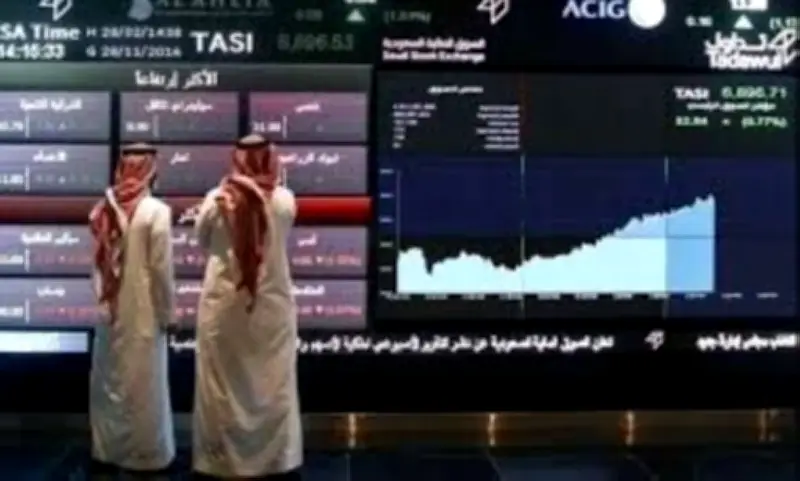 تراجع مؤشر الأسهم السعودية 77 نقطة مع تداولات تبلغ 3.9 مليار ريال
