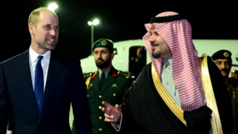 ولي العهد البريطاني الأمير ويليام يزور العلا للاطلاع على جهود صون الحياة البرية والطبيعة الفريدة