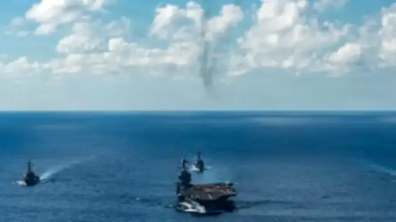 أكبر حاملة طائرات نووية أميركية تصل الشرق الأوسط لتعزيز القوة البحرية