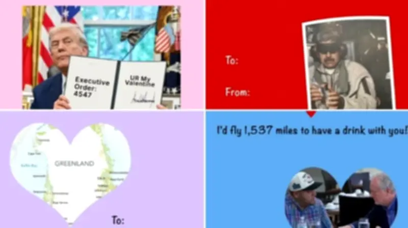 البيت الأبيض يحتفل بعيد الحب برسائل سياسية ساخرة تستهدف مادورو وبايدن وغرينلاند