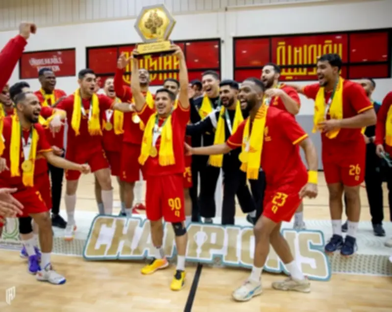 القادسية يتوج بلقب دوري الدرجة الأولى لكرة اليد بعد موسم استثنائي بلا هزيمة
