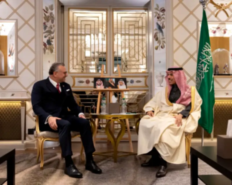 الأمير فيصل بن فرحان يلتقي كبير مستشاري الرئيس الأمريكي للشؤون العربية والإفريقية في ميونخ