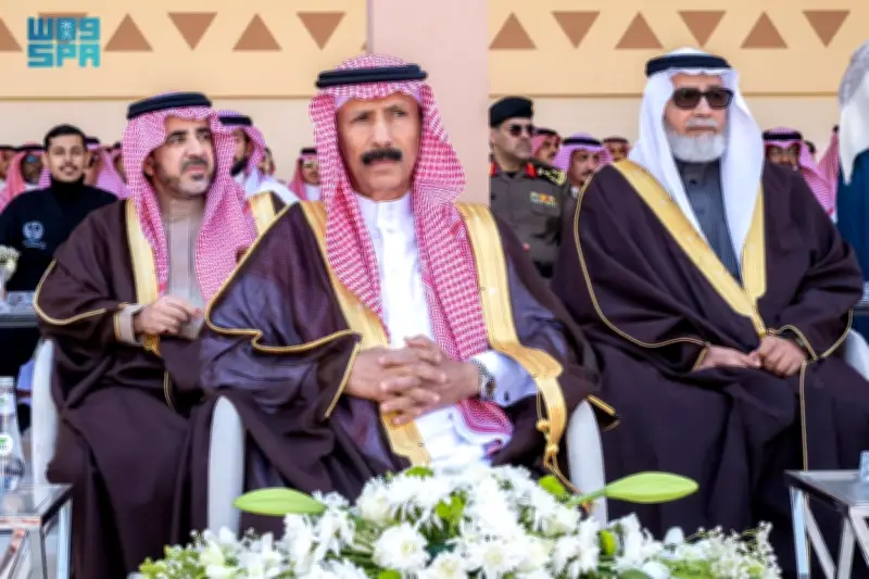 نائب أمير الرياض ووكيل الإمارة يشهدان احتفال يوم التأسيس بقصر الحكم