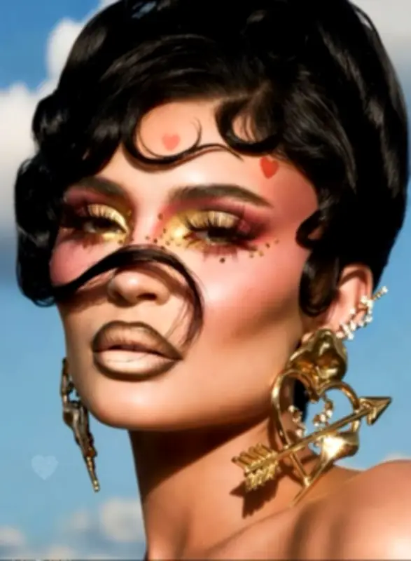 كايلي جينر تخطف الأنظار بإطلالة فالنتاين جريئة مستوحاة من الدمى العصرية