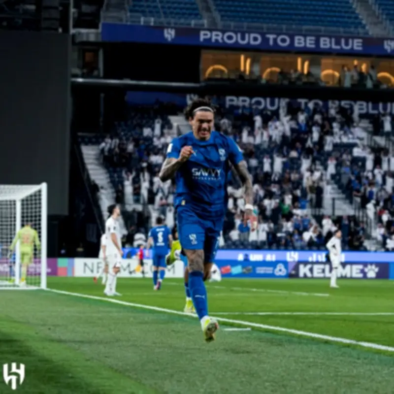 تراكم البطاقات الصفراء يحرم نونيز من المشاركة مع الهلال في دوري أبطال آسيا