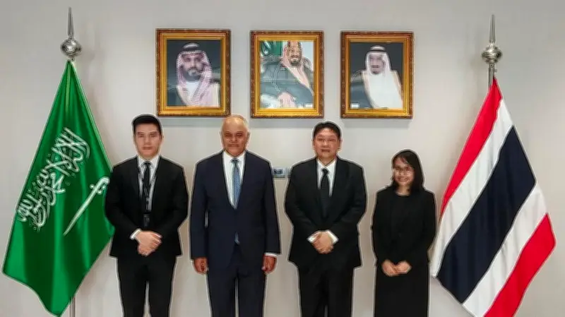 السفير السحيباني يستقبل نظيره التايلندي الجديد لتعزيز العلاقات الثنائية