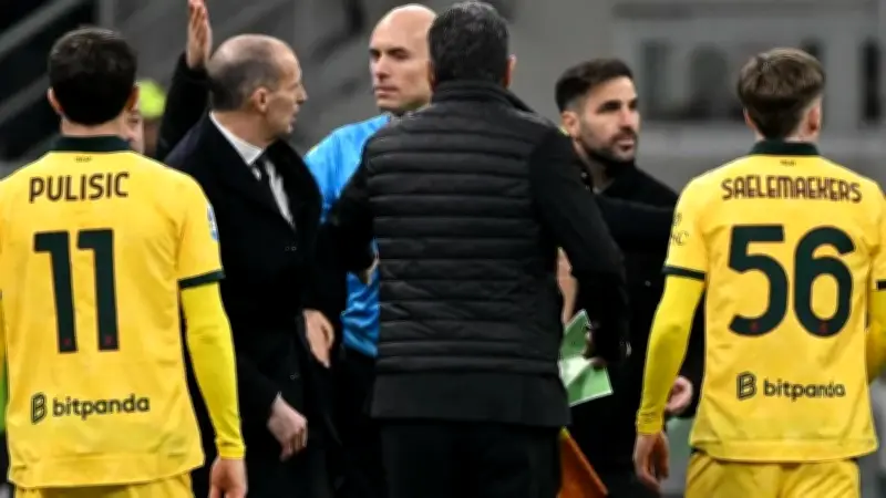 أليغري يصف مدرب كومو سيسك بـ"الأحمق" بعد موقف مثير في الدوري الإيطالي