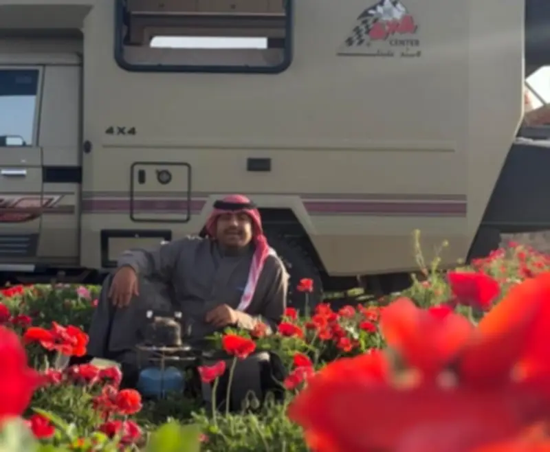 الرحال فهيد العنزي يستعد لرحلة رمضان في الربع الخالي