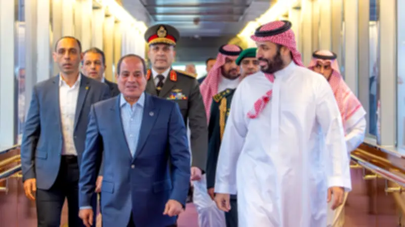 ولي العهد السعودي يستقبل الرئيس المصري في جدة لتعزيز الشراكة والتنسيق الإقليمي