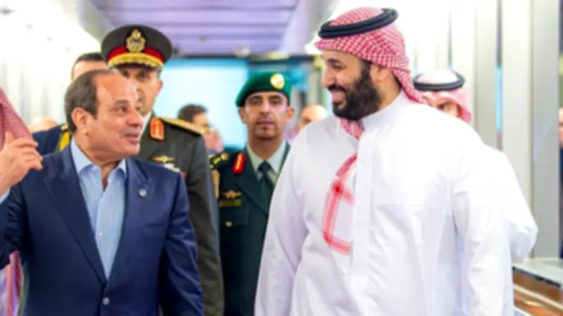 السيسي يغادر جدة بعد لقاء تاريخي مع ولي العهد السعودي
