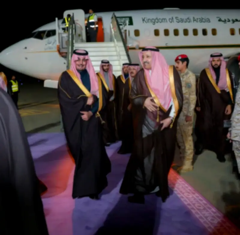 أمير الباحة يستقبل نائبه الأمير فهيد بن سعد بعد صدور الأمر الملكي بتعيينه