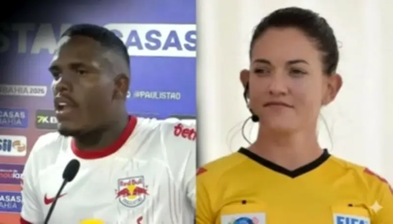 نادي برازيلي يفرض عقوبة قاسية على لاعب بسبب تصريحات تمييزية ضد حكمة مباراة