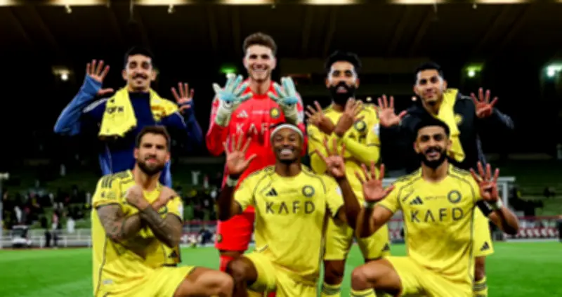 النصر يتصدر دوري روشن بفوز ساحق على النجمة بخمسة أهداف نظيفة