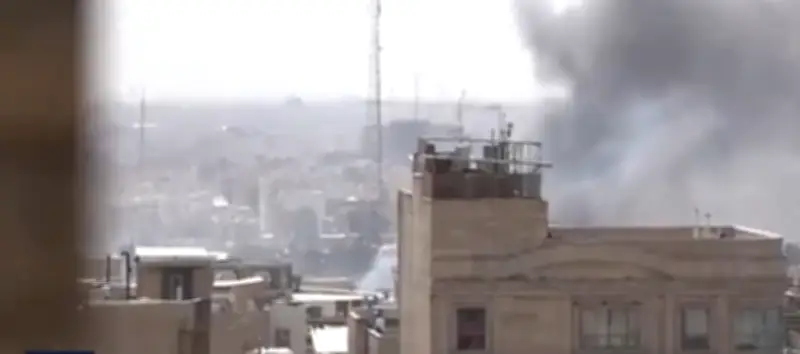 فيديو يوثق ضربات عسكرية أمريكية واسعة على مواقع داخل إيران