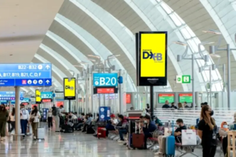 دبي توقف حركة الطيران في مطاريها الدوليين بسبب التوترات الإقليمية المتصاعدة