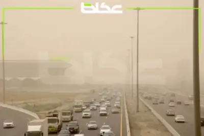 الأرصاد تحذر من رياح نشطة وأتربة مثارة تشمل 23 محافظة ومدينة حتى المساء