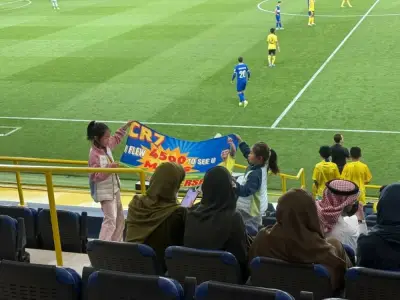 طفلة صينية تقطع 4500 ميل لرؤية رونالدو في مباراة النصر الآسيوية