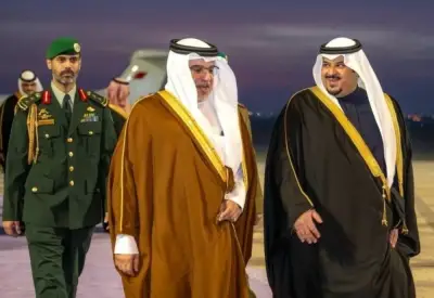 ولي عهد البحرين الأمير سلمان بن حمد آل خليفة يصل إلى الرياض في زيارة رسمية