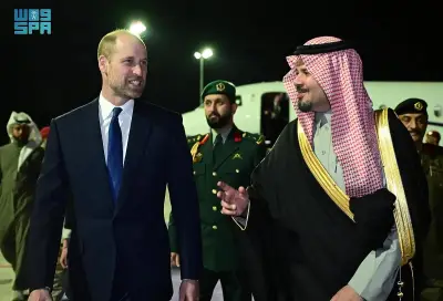 ولي عهد بريطانيا الأمير ويليام يصل إلى محافظة العلا في زيارة رسمية