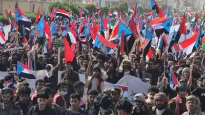 قوات أمنية تقتحم فعالية المجلس الانتقالي الجنوبي في شبوة وتطلق النار على المتظاهرين