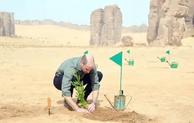 زيارة الأمير ويليام للعُلا: تعزيز الشراكة السعودية البريطانية في الثقافة والاستدامة