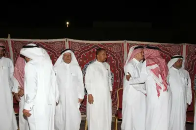 أسرة السريحي تستقبل المعزين في وفاة الدكتور سعيد مصلح السريحي بجدة