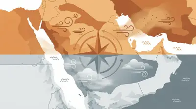 رياح مثيرة للغبار وضباب كثيف تؤثر على عدة مناطق في المملكة اليوم