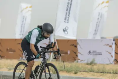 أبطال السعودية يرفعون العلم في بطولة آسيا للدراجات البارالمبية بالقصيم