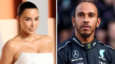 لويس هاميلتون يرفض الكشف عن تفاصيل علاقته بكيم كاردشيان في البحرين
