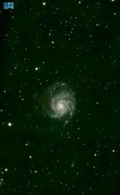 مجرة دولاب الهواء تزين سماء رفحاء قرب كوكبة الدب الأكبر