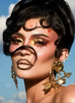 كايلي جينر تخطف الأنظار بإطلالة فالنتاين جريئة مستوحاة من الدمى العصرية