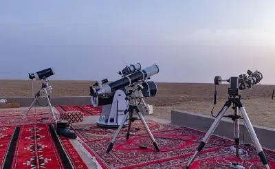 الخضيري: أجواء مثالية لترائي هلال رمضان في حوطة سدير مع انتهاء الكسوف الحلقي قبل الغروب