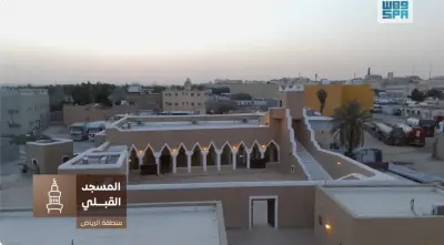 مشروع محمد بن سلمان يجدد المسجد القبلي التاريخي في منفوحة ويحافظ على هويته النجدية