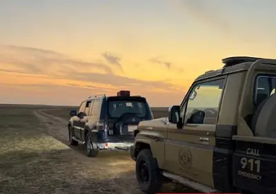 ضبط مخالف لنظام البيئة بدخول مركبته في محمية الملك عبدالعزيز الملكية