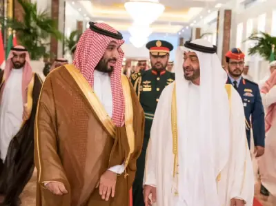 محمد بن سلمان ومحمد بن زايد يحذران من خطورة استمرار الاعتداءات الإيرانية على أمن المنطقة