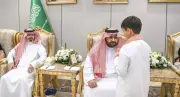أمير جازان ونائبه يشاركان الأيتام وذوي الإعاقة وأبناء الشهداء إفطار رمضان السنوي