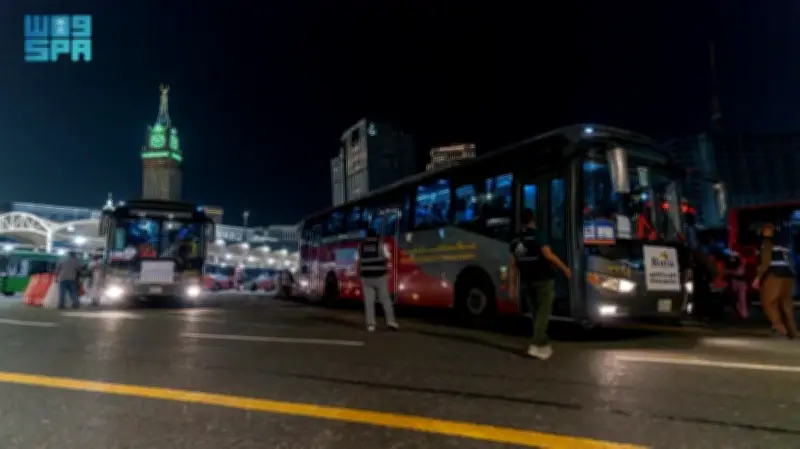 نقل أكثر من 31 مليون مصلٍ خلال 10 أيام من رمضان في مكة عبر خدمة النقل المكوكي