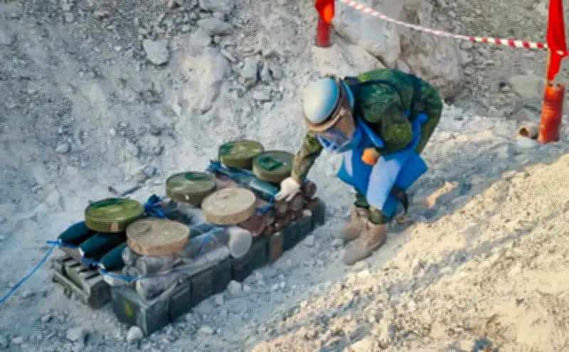 مشروع "مسام" السعودي يتلف 926 لغماً في حضرموت ضمن جهود تطهير اليمن من المخلفات الحربية