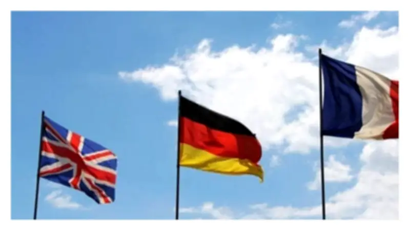 فرنسا وبريطانيا وألمانيا تتفق على تعزيز التنسيق مع واشنطن لمواجهة التصعيد الإيراني