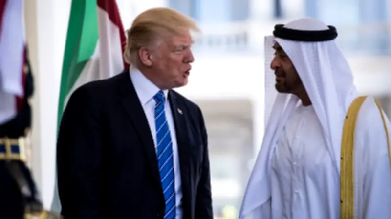 محمد بن زايد وترامب يبحثان الاعتداءات الإيرانية في اتصال هاتفي عاجل