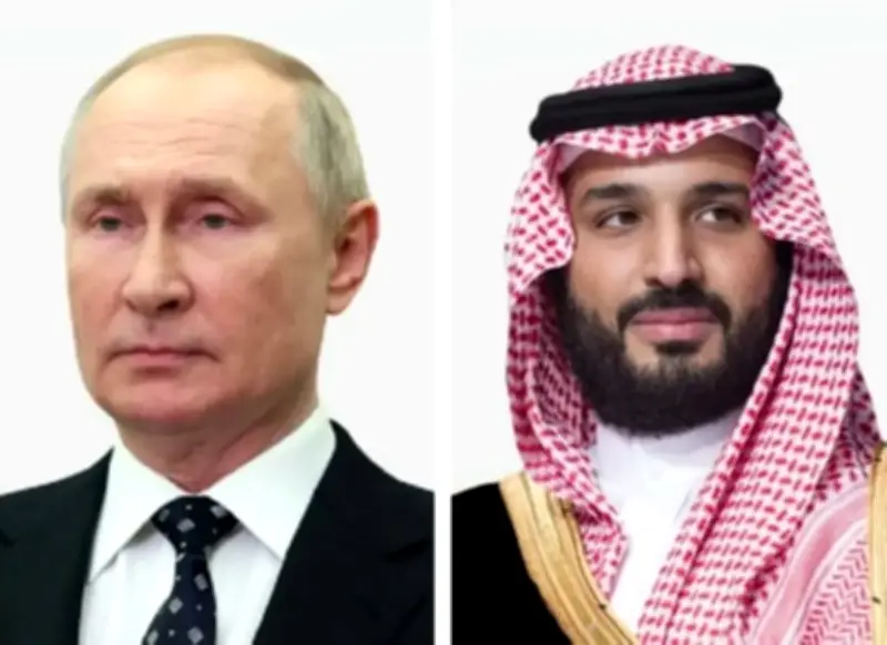 ولي العهد السعودي يناقش التصعيد العسكري الإقليمي مع رئيسي روسيا وسويسرا