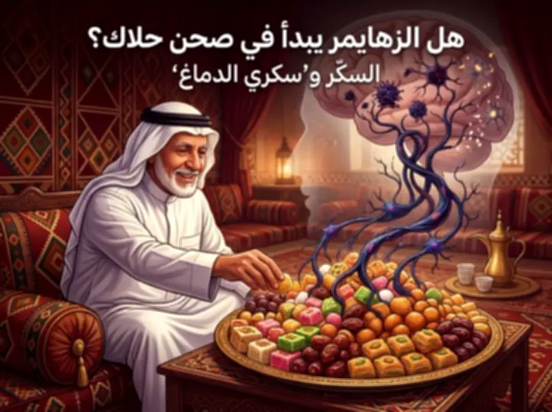 استشاري أعصاب يحذر من مخاطر سكري الدماغ ويربط الإفراط في السكر بزيادة خطر الزهايمر