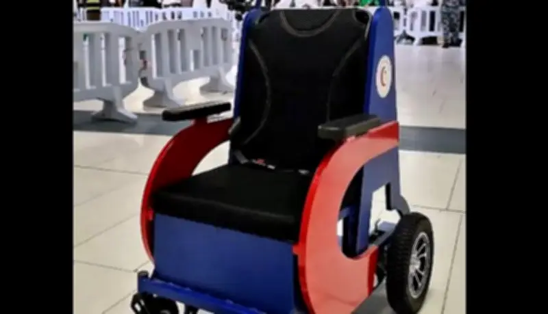 هيئة الهلال الأحمر السعودي تطلق اسم "رُفيدة" على الكرسي الكهربائي الإسعافي في الحرمين الشريفين