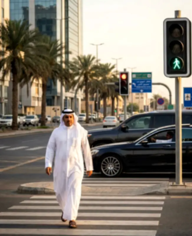 أمانة حفر الباطن تطلق حملة إعلامية توعوية لتعزيز استخدام معابر المشاة الذكية