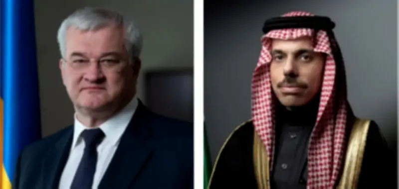وزير الخارجية السعودي يتلقى اتصالاً هاتفياً من نظيره الأوكراني لمناقشة التطورات الإقليمية