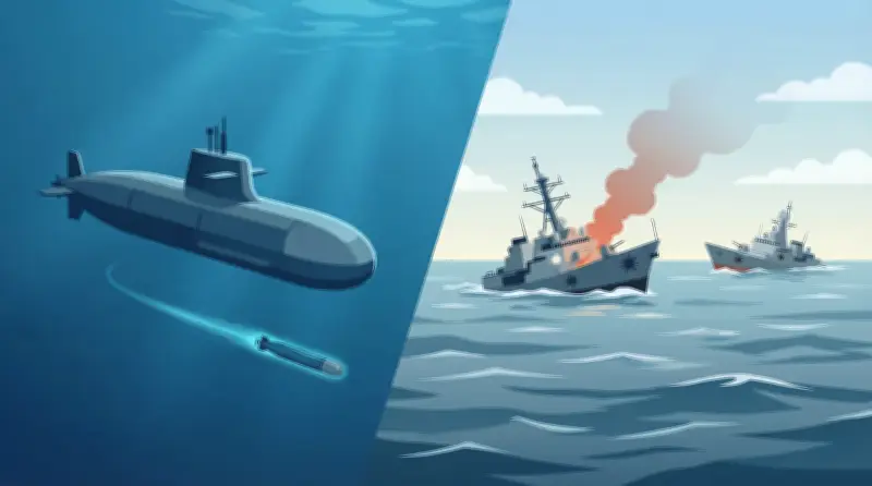 وزارة الدفاع الأمريكية تعلن إغراق سفينتين حربيتين إيرانيتين في عمليات عسكرية نادرة