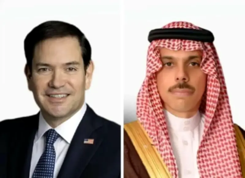 وزير الخارجية السعودي الأمير فيصل بن فرحان يتلقى اتصالاً من نظيره الأمريكي ماركو روبيو لمناقشة الهجمات الإيرانية