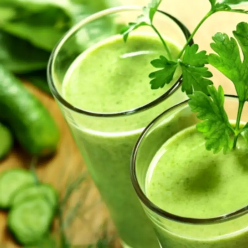 العصائر الخضراء: فوائد صحية مذهلة في تنقية الدم وتعزيز المناعة